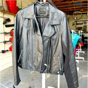 Black Pleather Maurice’s jacket